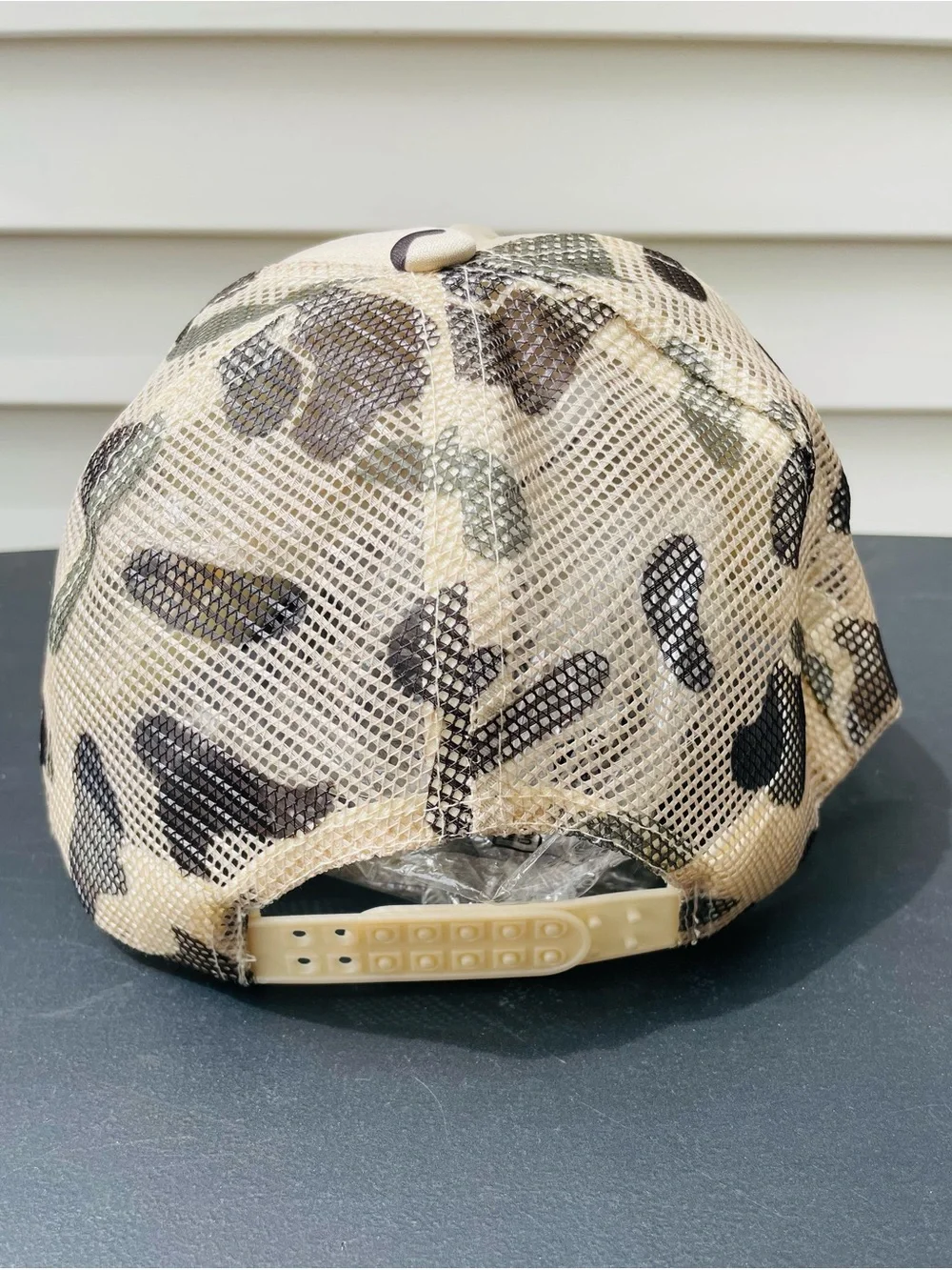 Howdy Honey Beige Camo Trucker Hat